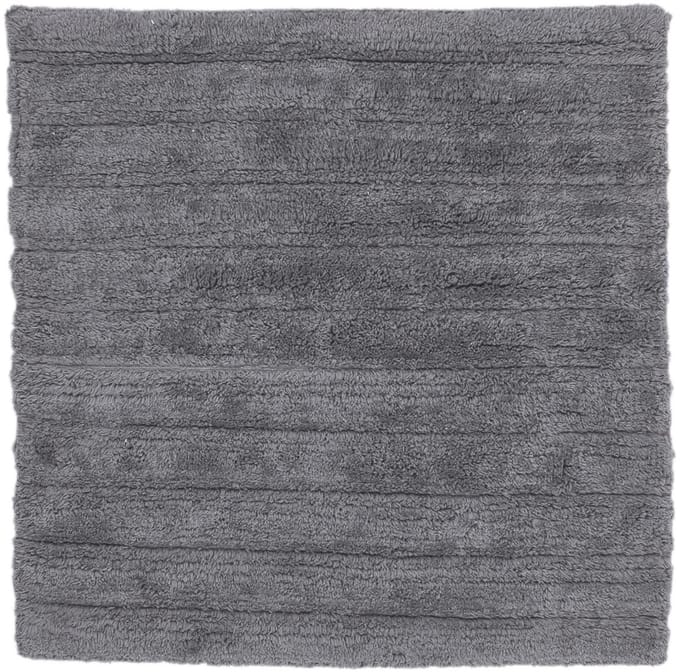 Heckettlane Badmat Antislip Vivienne - Antraciet - 60x60 - Wasbaar