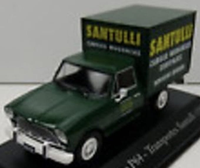 Atlas Rastroijero P 64 - Modelauto - Schaal 1:43 - Donker Groen/Geel