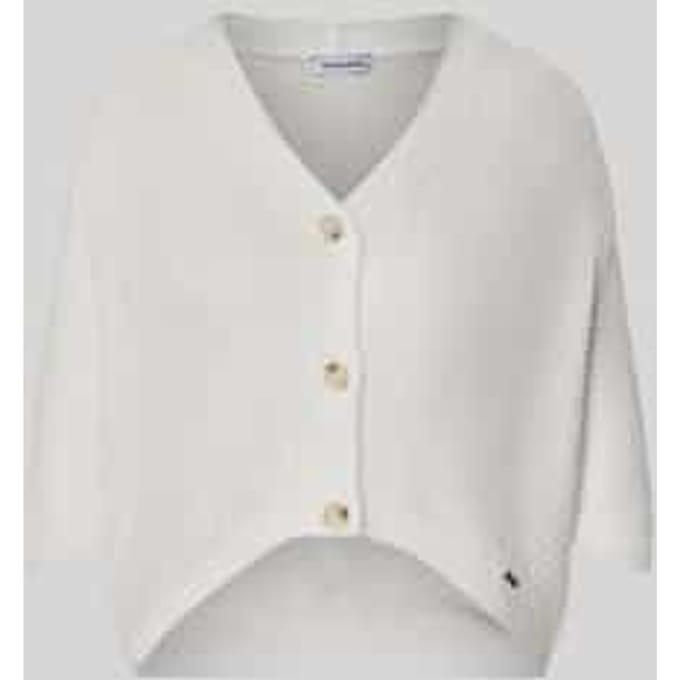 Cardigan met V-hals en 3/4-mouw