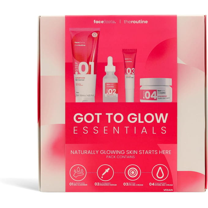 Face Facts The Routine Got To Glow 150 ml + 30 ml + 15 ml + 50 ml