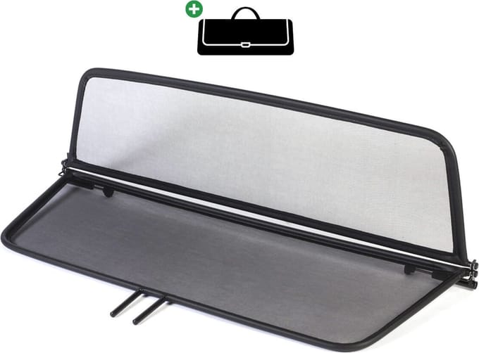 Windscherm Opel Astra H | 2006-2011 | incl. luxe opbergtas | Zwart