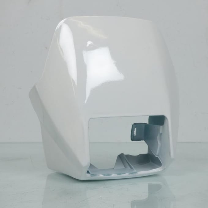 Tête de fourche RSM pour Mobylette MBK 50 51 Passion blanc Neuf