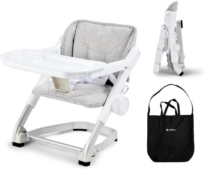 3-in-1 Reisstoelverhoger voor Baby's en Peuters - Compact en Universeel