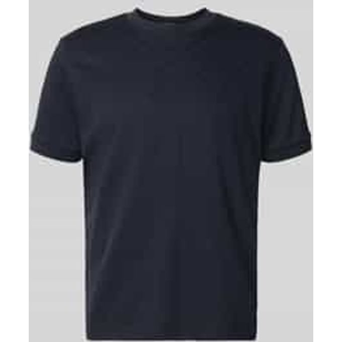 T-shirt met logostitching model 'Benluco'