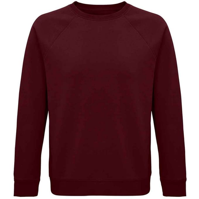 SOLS Uniseks Ruimte Sweatshirt voor volwassenen (Bourgondië)
