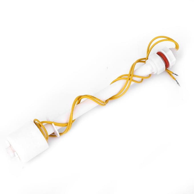 2 stuks PP Plastic Vlotterschakelaar Watertank Zwembad Vloeistofniveau Sensor Controller P13010 white