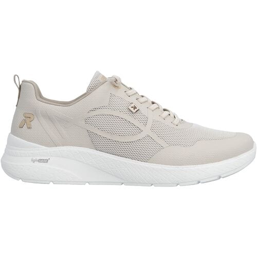 Rieker Dames Sneaker Sneaker Casual Comfortabel Memory-Foam M8551-60 Beige