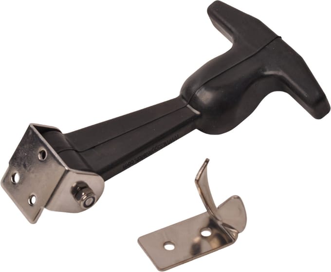 Motorkaptrekker/Motorkaprubber inclusief tegenstuk - 12 cm lengte