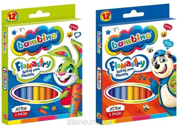 BAMBINO viltstiften 12-kleuren