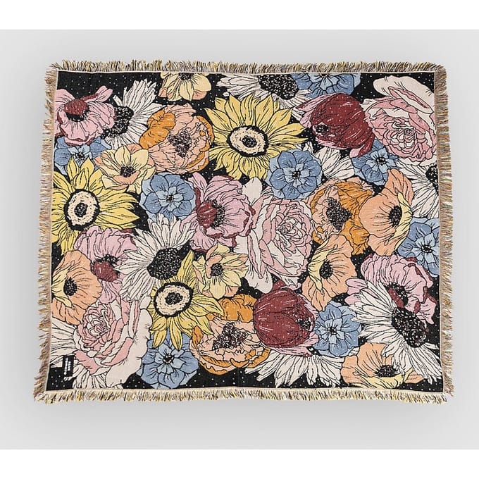 Blue Tomato Tapestry Deken patroon
