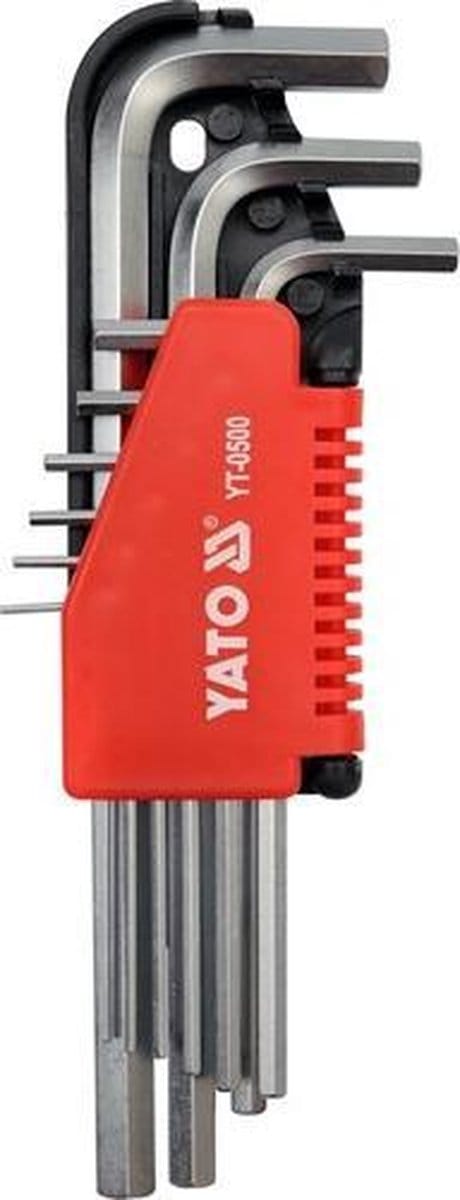 YATO-9-delige-Inbussleutelset-1,5-10-mm-Cr-V