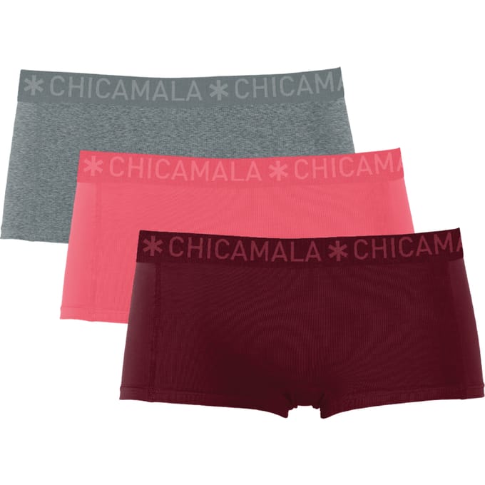 Chicamala Boxershort - 3-Pack - Meisjes Ondergoed