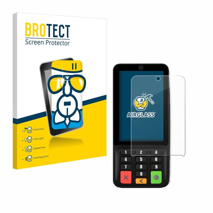 Screenprotector voor Pax A35 Beschermglas transparant