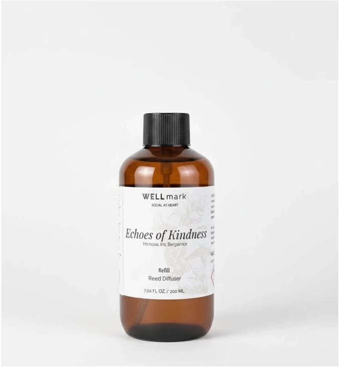 Wellmark refill diffuser 200ml echoes of kindness ivory