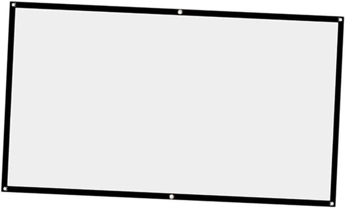 Projectiescherm Opvouwbaar - Beamer Doek - Home Cinema - HD Beeldkwaliteit - 60 inch - Wit