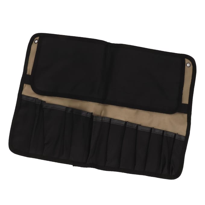 Motorfiets Rolgereedschapstas Grote Capaciteit Dik Draagbaar Multi-Pocket Hangende Gereedschapsroltas black