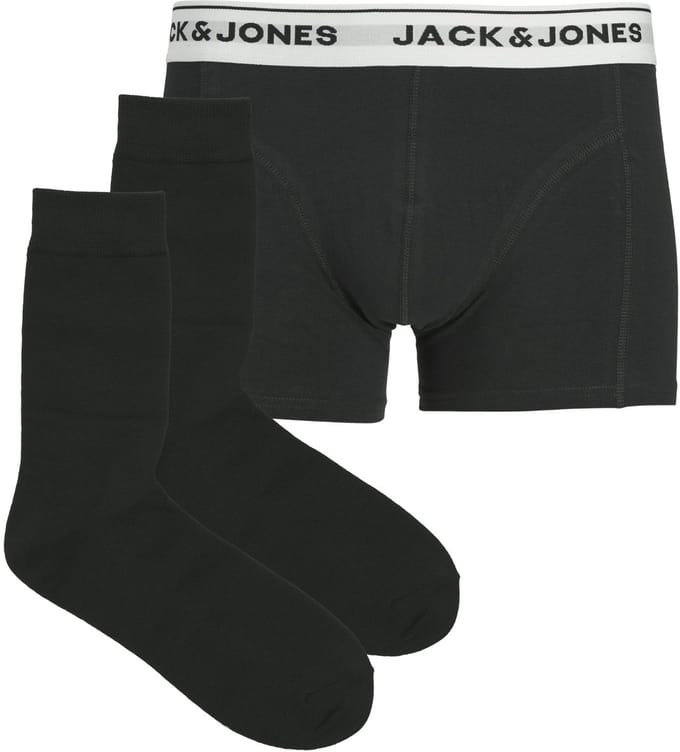 JACK & JONES - JACORDINARY GIFTBOX - Heren Giftbox Sokken + Boxershort - Maat L