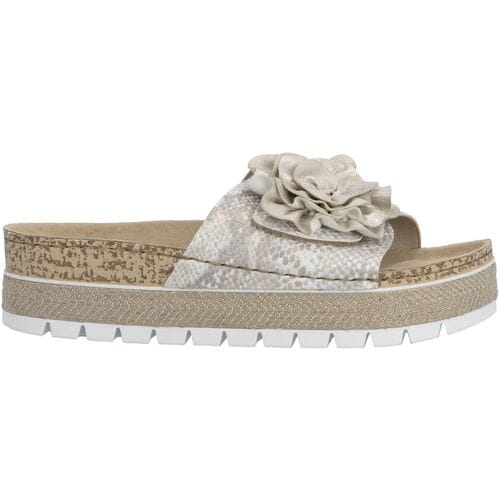 Rieker dames muiltjes beige