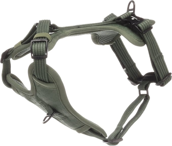 Flamingo - Hond Harnas Cami Groen XS 25-43cm 30-45cm 15mm