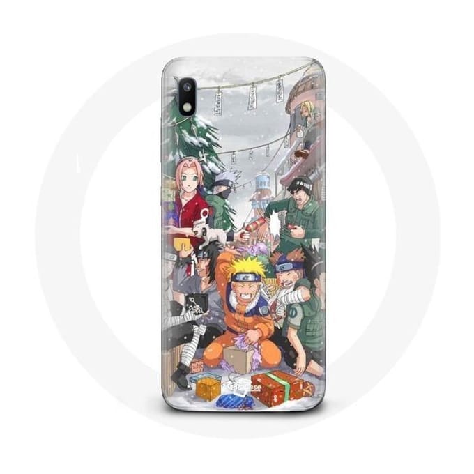 Coque pour Samsung Galaxy A10 Naruto Christmas Day Anime Manga