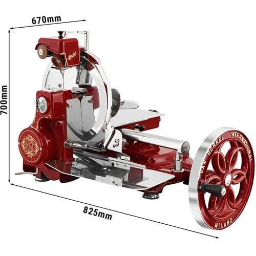 BERKEL Vliegwielmachine B114 - Mes: Ø 319mm - Rood