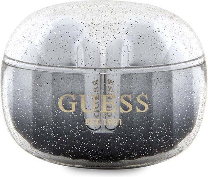 Guess Glitter Gradient TWS Bluetooth In-Ear Oordopjes - Zwart