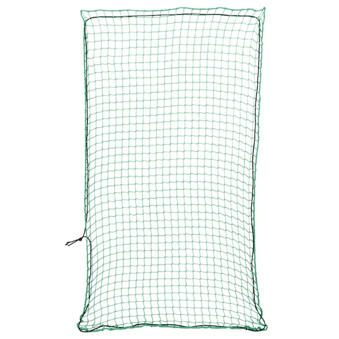 vidaXL - Aanhangwagennet - elastisch - touw - 3x1,65 - m - polypropeen - groen