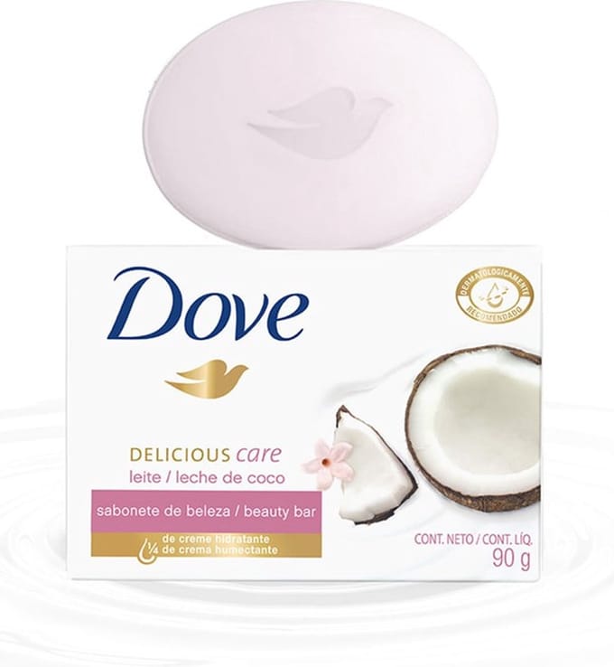 Dove Zeep Cocos & Jasmijnblaadjes - 8 x 90 Gram