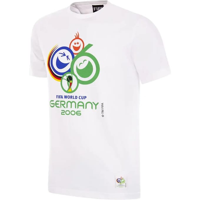 COPA - Duitsland 2006 WK Emblem T-Shirt - Heren - Wit - M