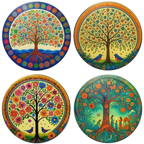 Tafelset Signes Grimalt Placemat Met Levensboom-Motief