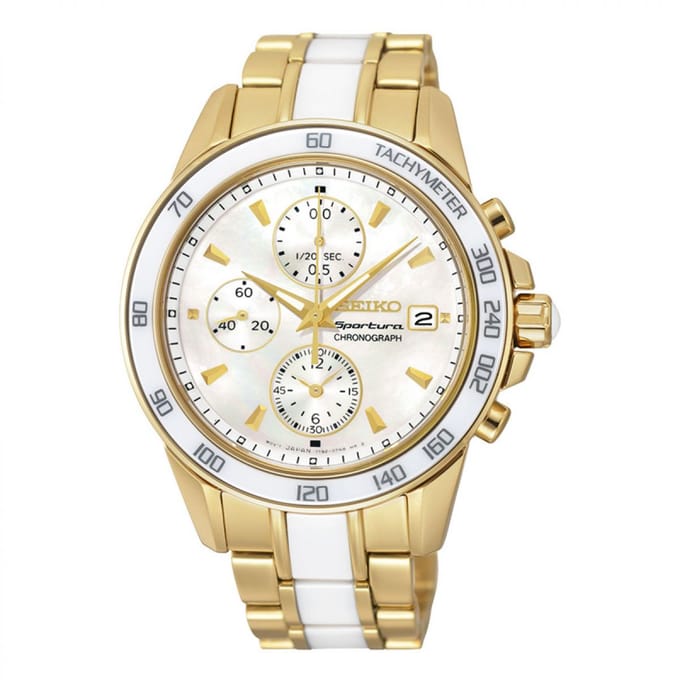 Seiko SNDX02P1 Horloge Dames 38mm 10 ATM