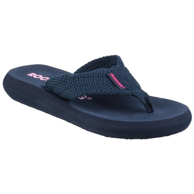 Rocket Dog Dames/dames Zonsondergangsslip op sandalen (Marine)
