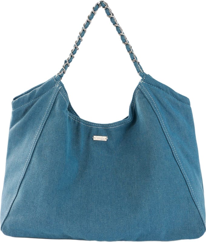 Emilie collection - tas - shopper - denim blauw - jeans