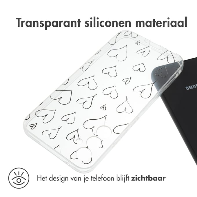 imoshion Design hoesje voor de Samsung Galaxy A34 (5G) - Hearts