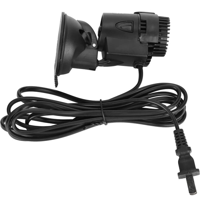 Aquarium Golfslagpomp Stromingsmaker Pomp Vissenkom Accessoire met Zuignapvoet black