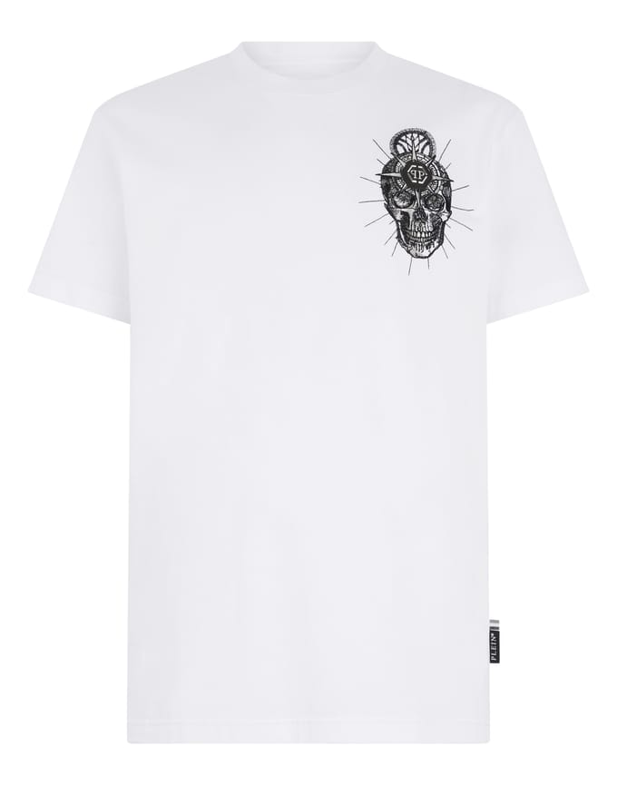 T-Shirt Met Ronde Hals En Korte Mouwen Skull