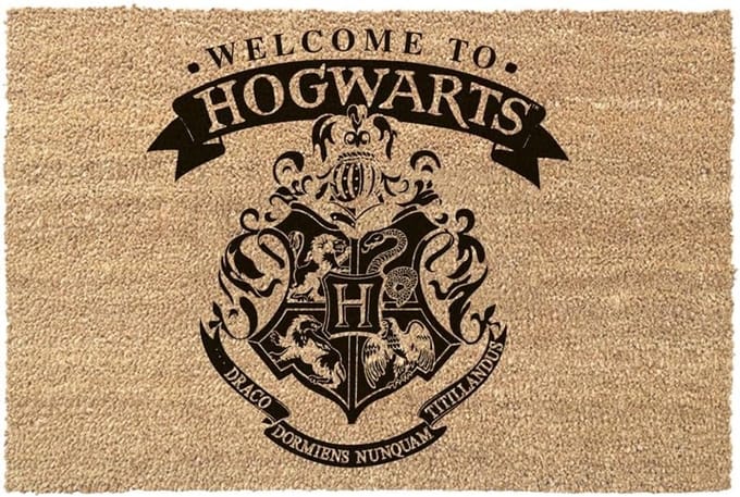 Harry Potter - "Hogwarts Crest" Deurmat 40x60cm