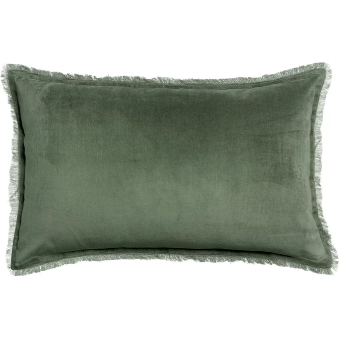 VIVARAISE - Effen kussen Fara Thyme 40 x 65