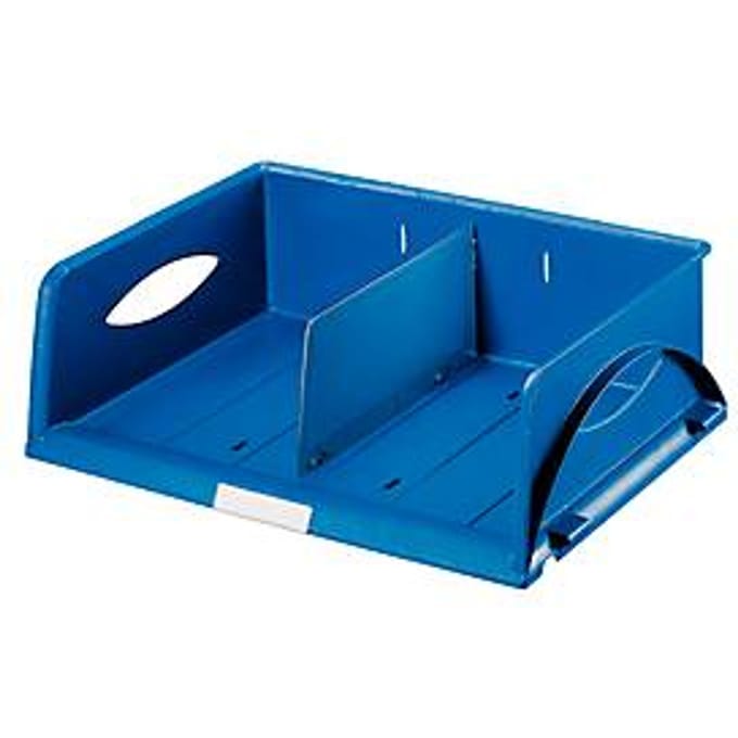 LEITZ® sorteerbak Sorty, A4 liggend, polystyreen, blauw