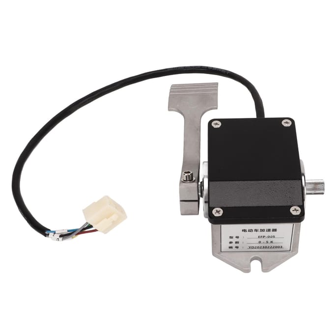 Gasklep Voetpedaal Elektrische Accelerator EFP?005 Vervanging voor EV Curtis Gaspedaal beige