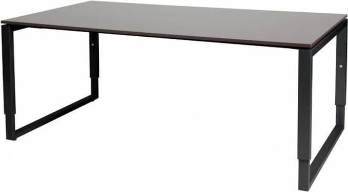 Vergadertafel - Verstelbaar - 180x100 logan - zwart frame
