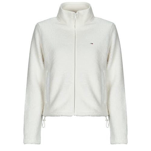 Fleece Jack Tommy Jeans TJW REG SH S-FLAG TEDDY ZIP THRU