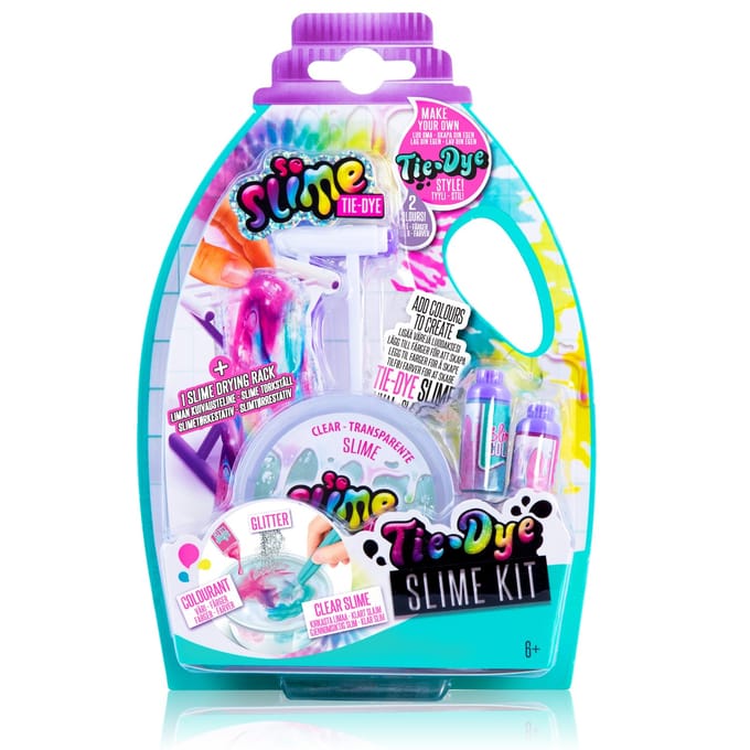 So Slime Tie Dye Slime Kit 3 asst.
