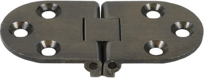 Tafelbladscharnier Verbronsd 65 x 30 mm