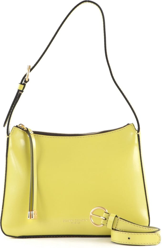 GIANNI CHIARINI Leren Schoudertas Siria Shoulderbag Polline Groene