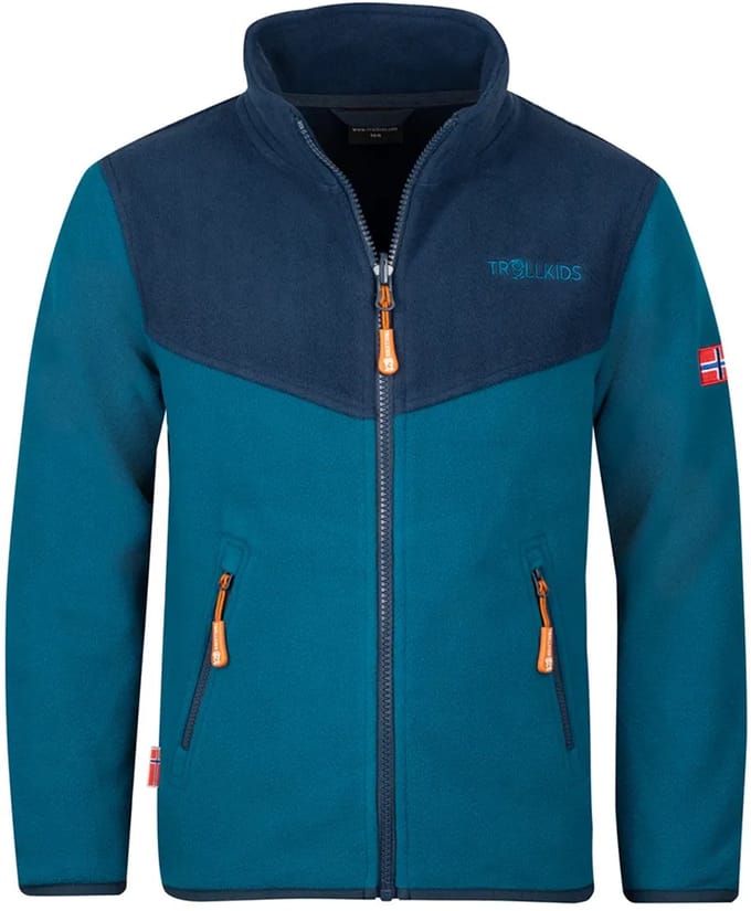 Trollkids Oppdal Xt Jas Blauw 98 cm Kinderen