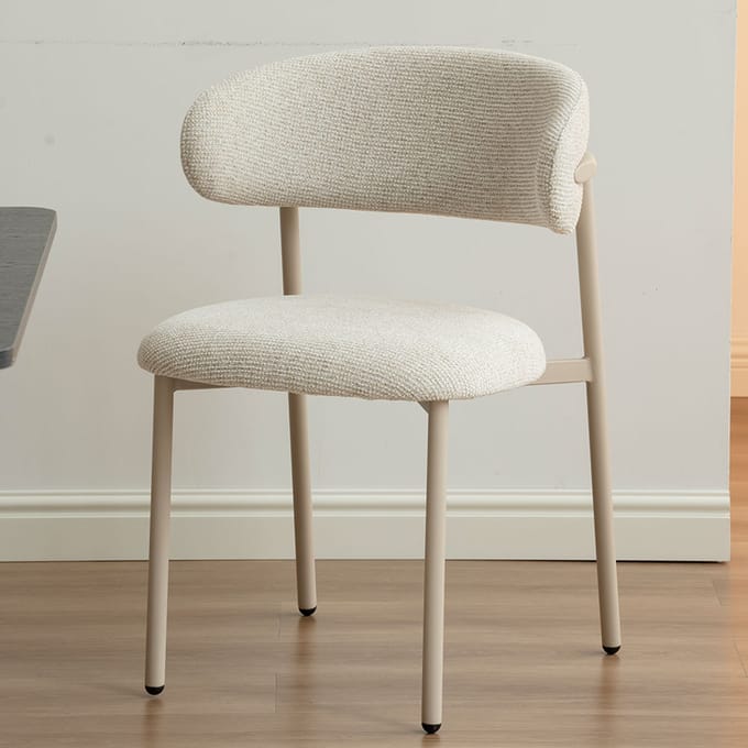 Milton & Oldbrook Eetkamerstoel Hamina Beige