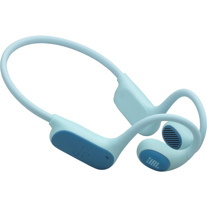 JBL Junior Free - Kinderkoptelefoon Draadloos - Bluetooth - Kindveilig Volume - Open ear - 20 uur - Teal