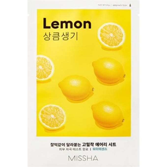 MISSHA - Airy Fit Sheet Mask - Lemon - 1stuk