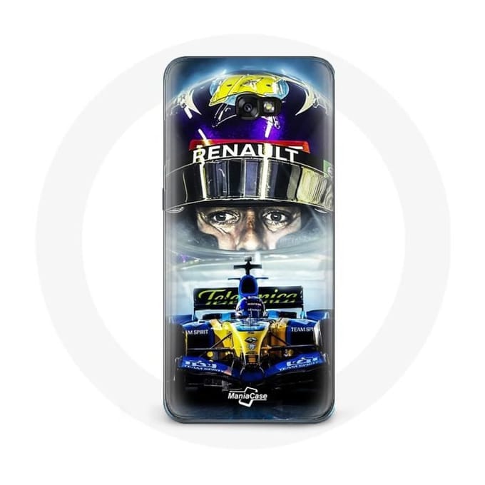 Coque pour Samsung Galaxy A3 2017 Formule 1 Fernando Alonso Díaz pilote automobile espagnol de F1